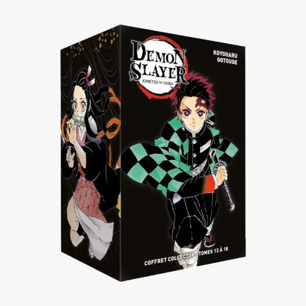 Coffret Demon Slayer Tomes 13 à 18