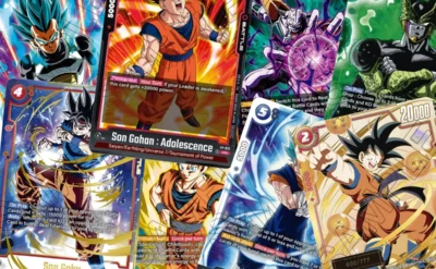 Grader des cartes Dragon Ball Super Card Game