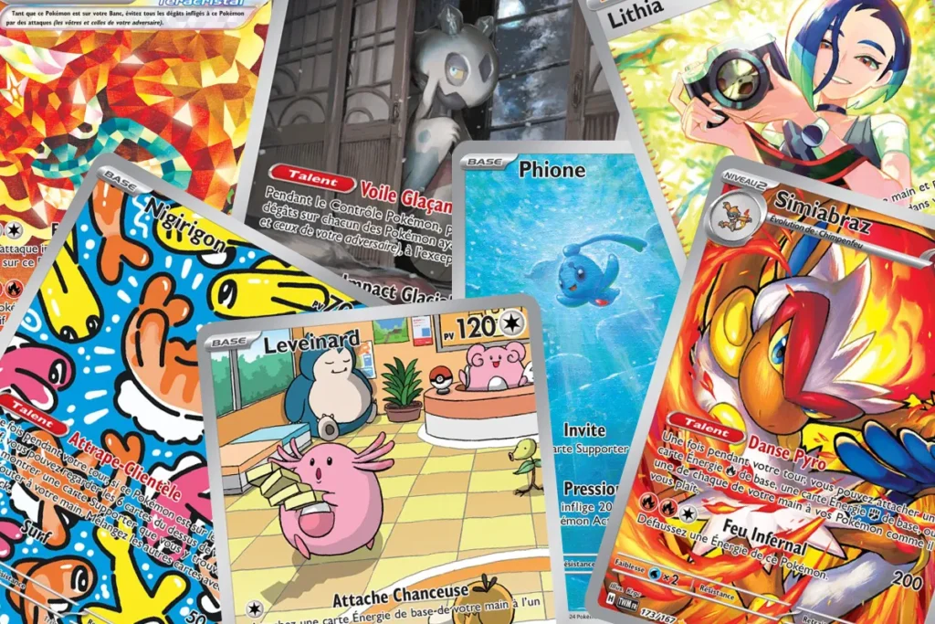 Top 3 cartes pokémon Mascarade Crépusculaire les plus chères