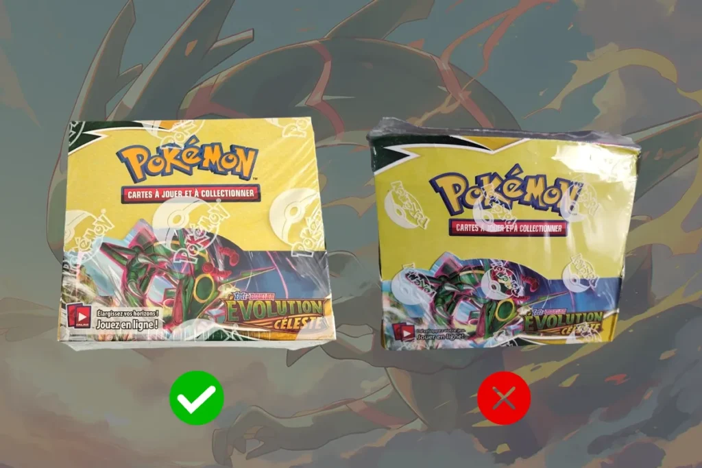 Fausse Display Pokémon évolution Céleste