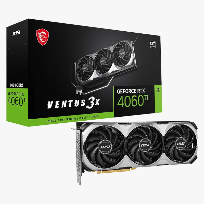 MSI RTX 4060Ti 8Gb DLSS3 Carte Graphique