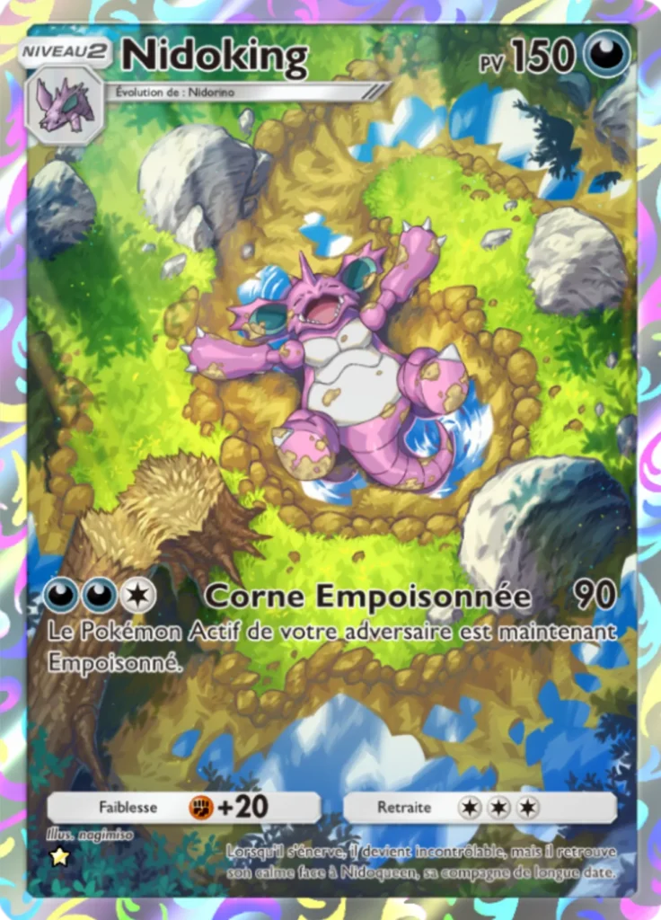 Carte Nidoking Pokémon Pocket