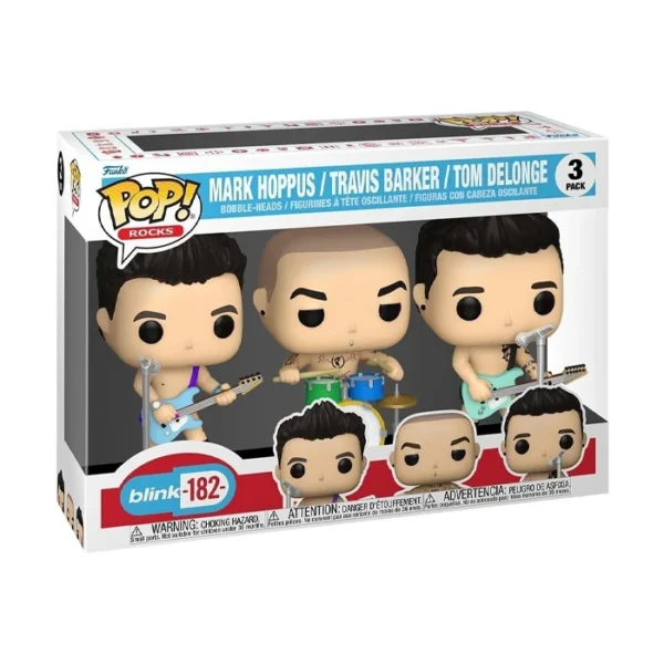 Funko Pop! Rocks: Blink-182 Figurines Vinyle à Collectionner