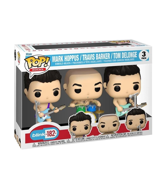 Funko Pop! Rocks: Blink-182 Figurines Vinyle à Collectionner