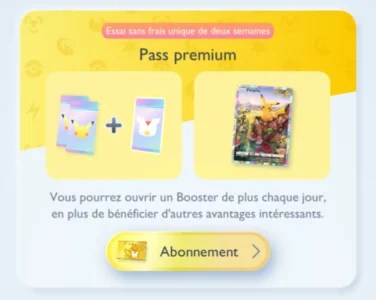 Pass Premium Pokémon Pocket