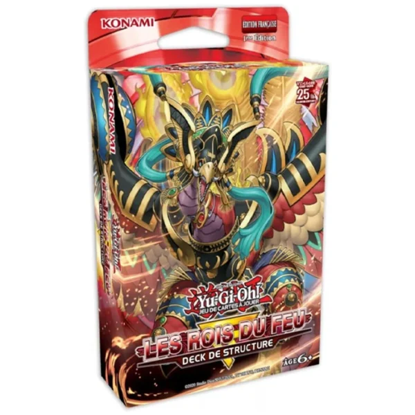 Yu Gi Oh! Deck de Structure Les Rois du Feu - Français