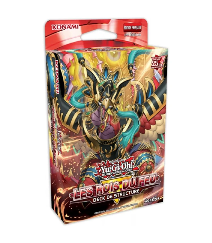 Yu Gi Oh! Deck de Structure Les Rois du Feu - Français