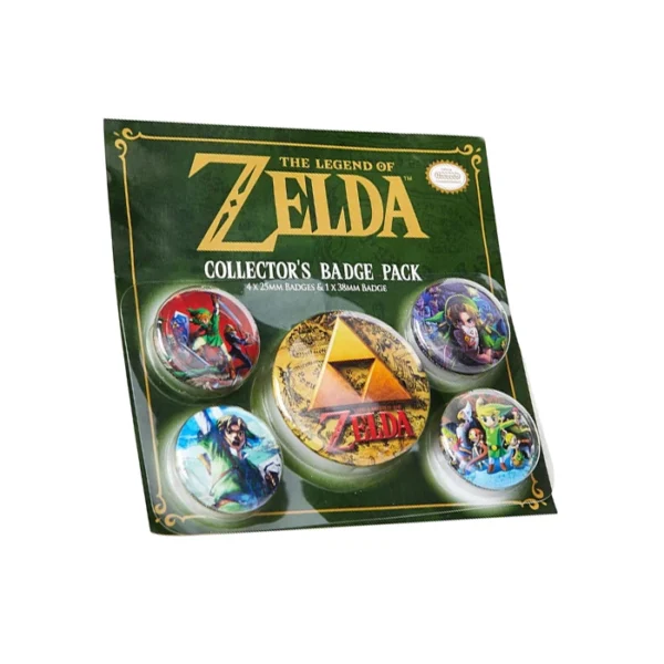 Zelda Classics Pack Badge - 10 x 12,5 cm