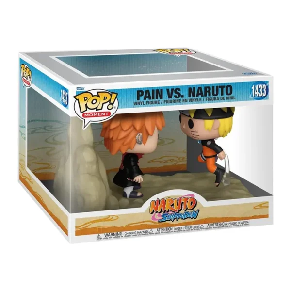 Funko Pop! Moment: Naruto Uzumaki vs Pain - Figurine Vinyle