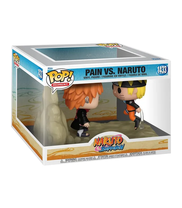 Funko Pop! Moment: Naruto Uzumaki vs Pain - Figurine Vinyle