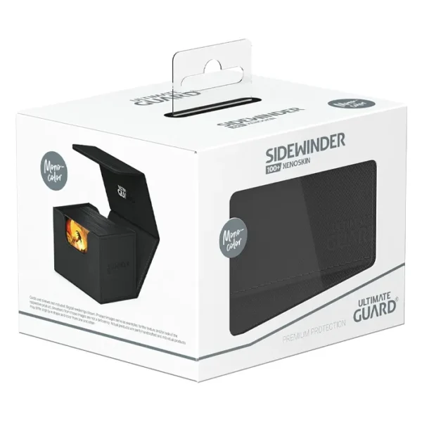 Ultimate Guard Sidewinder 100+ Monocolor Noir