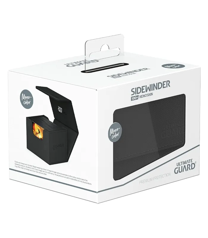 Ultimate Guard Sidewinder 100+ Monocolor Noir